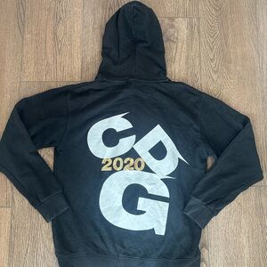 Comme des Garcons CDG 2020 Gold Logo Hoodie (XL)